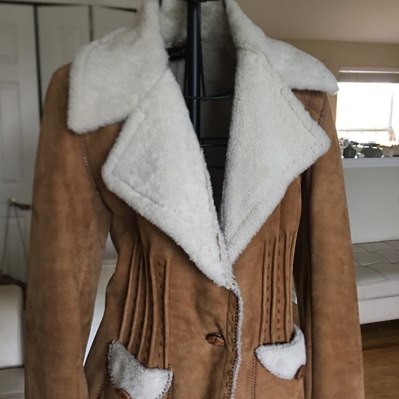 C  camel jacket - Picture 5 of 8